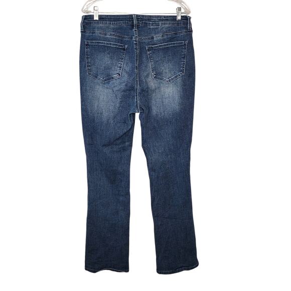 NYDJ Womens Billie Mini Boot High Rise Landslide Jeans 12 - Picture 4 of 8